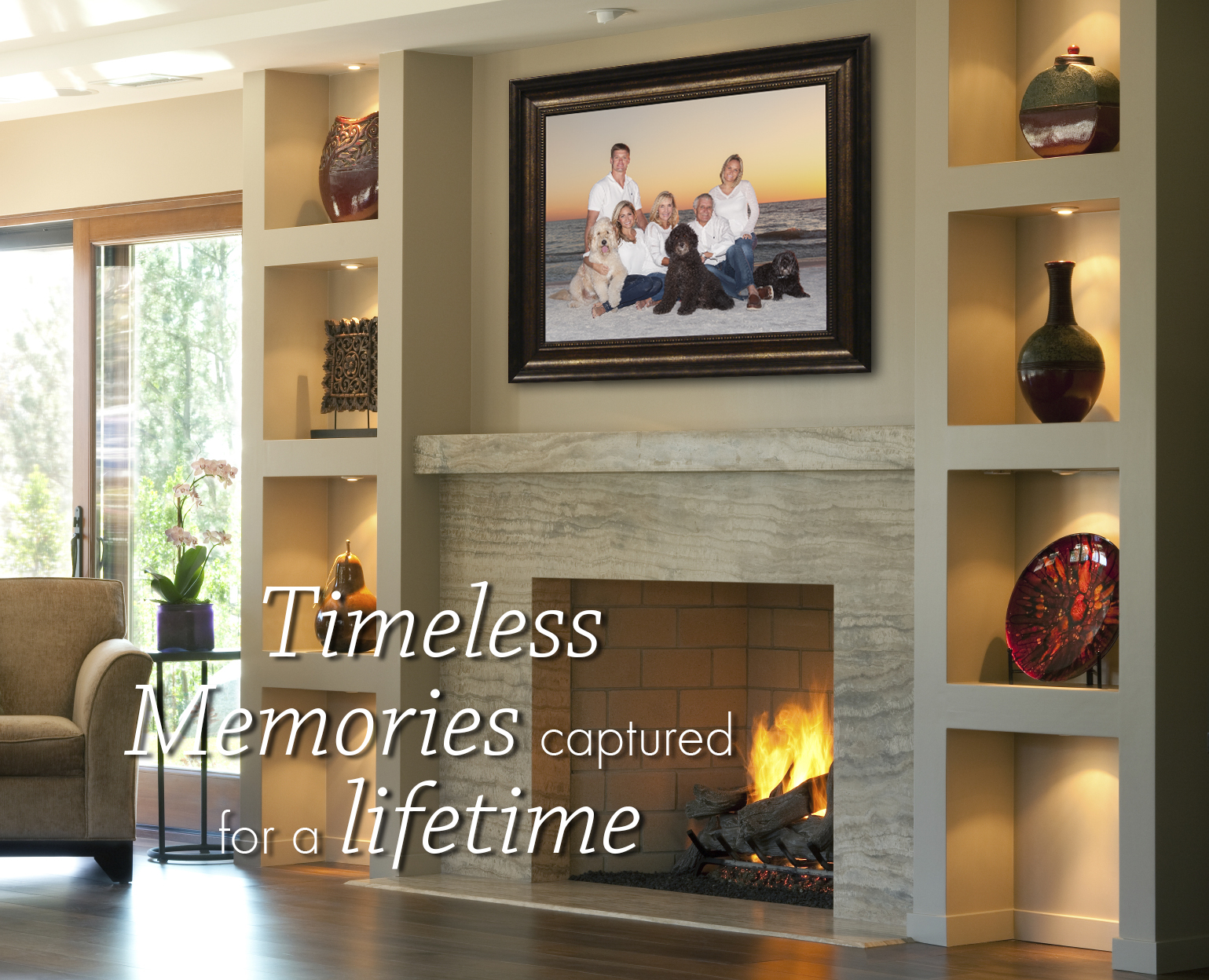 Marketting Living Fireplace timeless